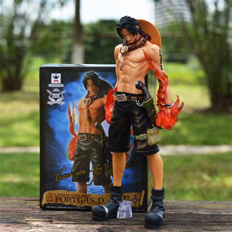 One Piece Portgas Ace Luffy Pvc Action Figure Collectible Modelo Toy