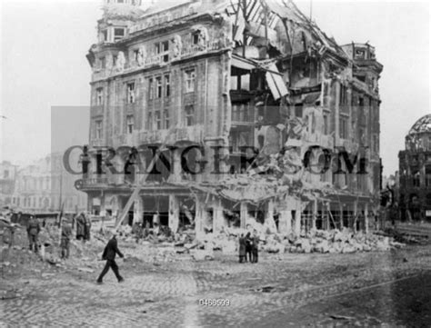 Image Of Wwii Berlin The Ruined Hotel F Rstenhof On The