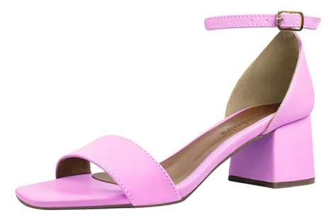 Salto Baixo Tamanhos Especiais 40 41 42 43 Nude Mod 2118 Parcelamento Sem Juros