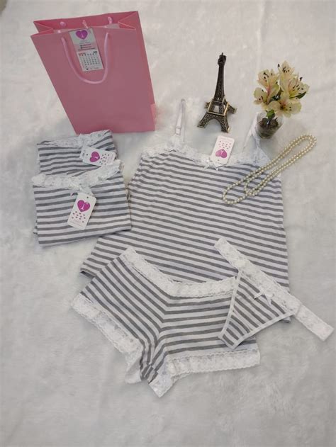 Baby Doll Camisete Trio Paris Intima S Lingerie