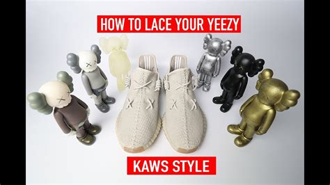 Yeezy Kaws Tutorial Yeezy Kaws Lacing