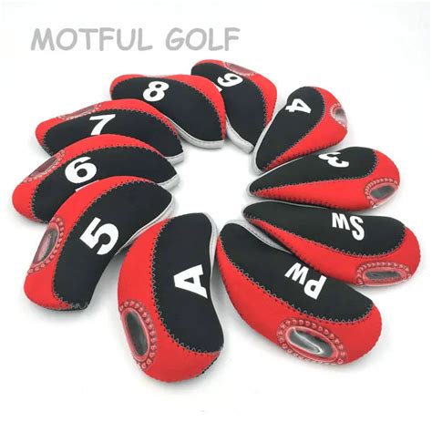 Aliexpress Buy Neoprene Golf Iron Headcover Irons Set Two Tones