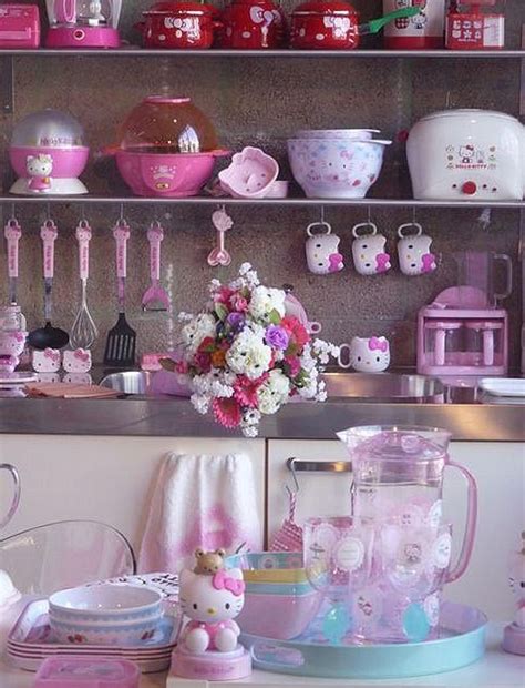 Cute Hello Kitty-Themed Kitchen Design [PHOTOS] - Decor Report