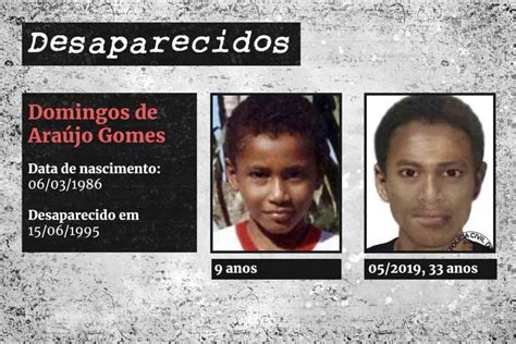 Pessoas Desaprecidas - Agonia sem fim: saiba quem são as 10 pessoas há mais tempo ...