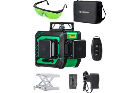 Купить Нивелир лазерный INSTRUMAX GREENLINER 3-360 SET по низкой цене в ...