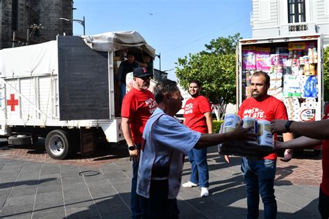 Sale A Guerrero Tercer Tr Iler Con Ayuda Humanitaria De Cruz Roja Jalisco