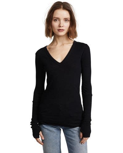 Black Enza Costa Tops For Women Lyst