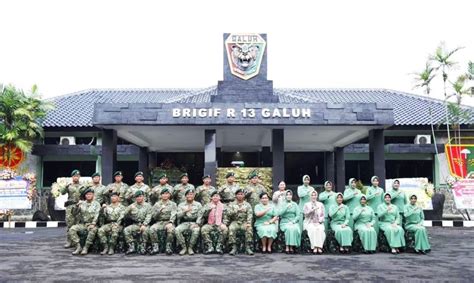 Pangdivif 1 Kostrad Pimpin Sertijab Komandan Brigade Infanteri 13Galuh