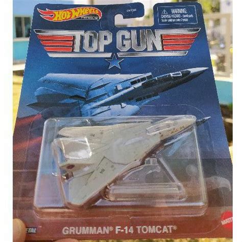 Hot Wheels Premium Top Gun Grumman F Tomcat Shopee Malaysia