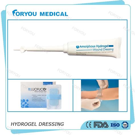 Foryou Medical New Hydrogel 15g Tube Amorphous Hydrogel Dressing ...