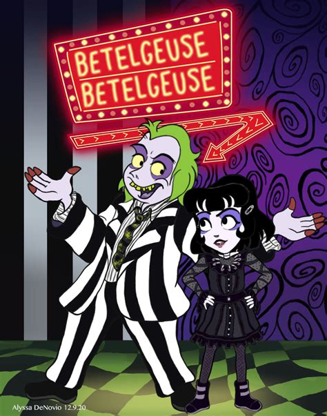 Beetlejuice Lydia Cartoon Musical By Artlyss On Deviantart