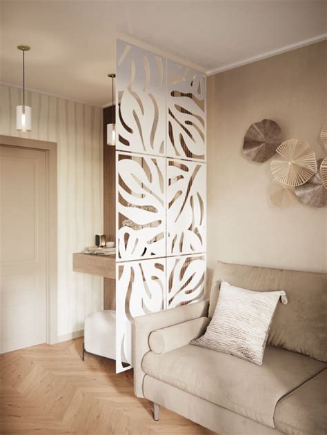 Декоративная подвесная перегородка "Monstera"