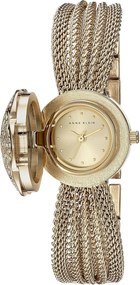 Amazon Anne Klein Women S Ak Chcv Premium Crystal Accented