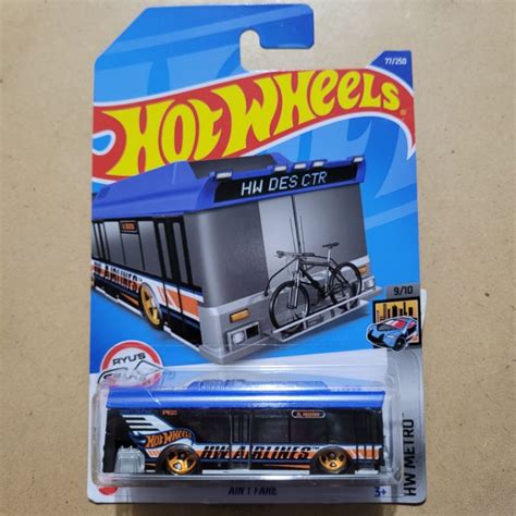 Jual HOT WHEELS AIN T FARE HW METRO BLUE Shopee Indonesia