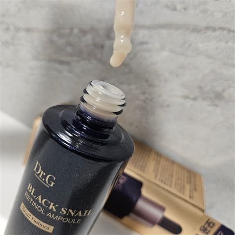 Dr.G Black Snail Retinol Ampoule Review – Reviewed by Hanna