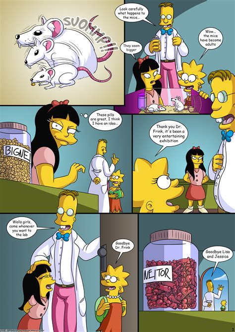 Post 4474503 Comic Jessicalovejoy Kogeikun Lisasimpson Professorfrink Thesimpsons