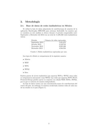 Estadisticas De Redes En Mexico Por Paulino Calderon Pdf