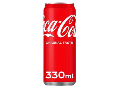 Frisdrank Coca Cola Regular Blik 330ml