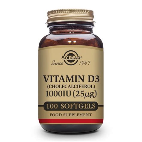 Vitamina D Ui Capsule Solgar Bebe Tei