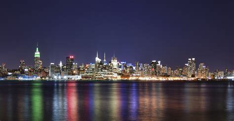 Free picture: architecture, night, metropolis, twilight, downtown