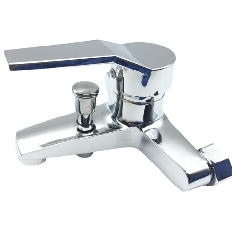 Shower Faucet Hot And Cold Water Valve Bathroom Three Couplet Bathtub Faucet Faucet For