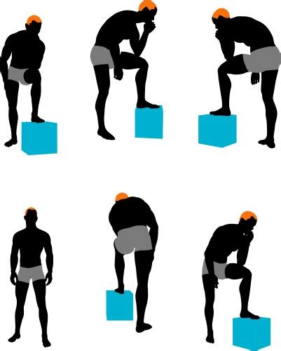 Naked Men Silhouette Vector Images Over
