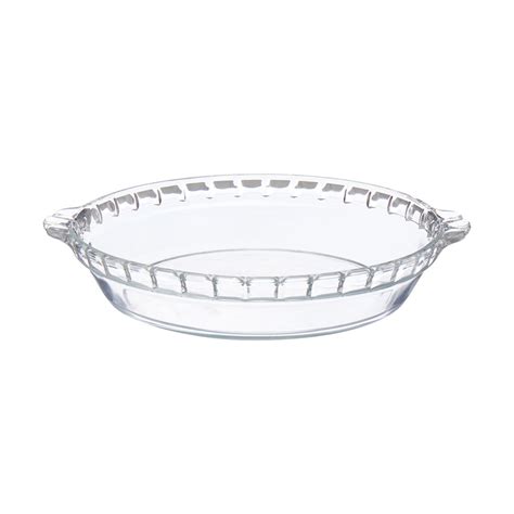 Round Glass Pie Dish 10 In