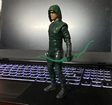 Free Stl File Green Arrow Bow 🏹 ・3d Print Model To Download・cults