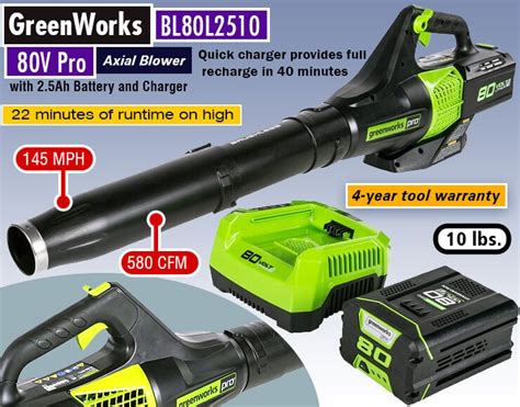 GreenWorks 80V Blower Review | Cordless Leaf Blowers You'll Love