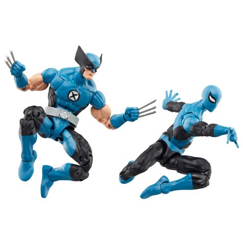 Marvel Legends Fantastic 4 Action Figure Twin Pack Wolverine And Spider Man