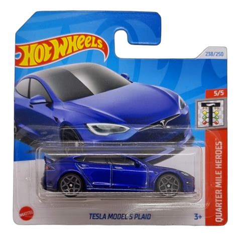 Hot Wheels Tesla Model S Plaid Cena Opinie Samochody I Pojazdy