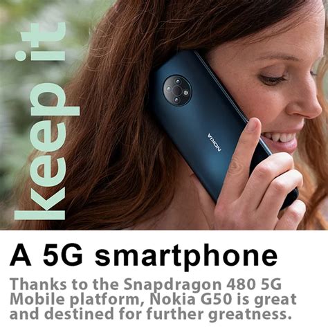 Original Nokia G50 Snapdragon 480 5G 6GB RAM 128GB ROM 6.82″ 48MP ...