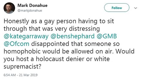 Christian Mother Tells Gay Man His Sexuality Is A Choice Daily Mail Online