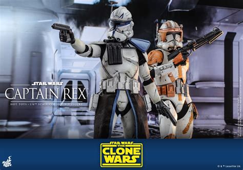 Star Wars The Clone Wars Captain Rex Figure By Hot Toys The Toyark News