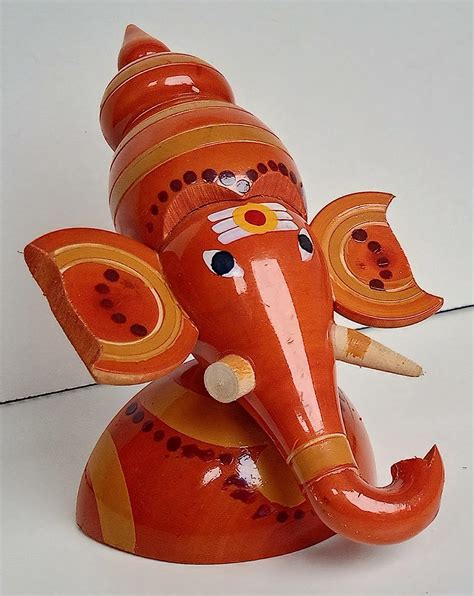 Buy Lord Ganesha Vinayaka Ganapati Face Car Dashboard Andhra