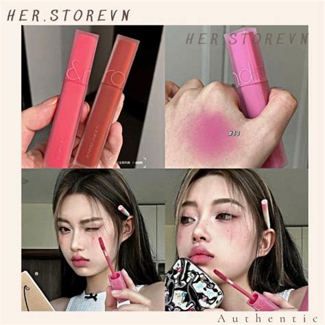 Son Kem Romand Blur Fudge Tint Cooling Up M U H Ng Nude Shopee Vi T Nam