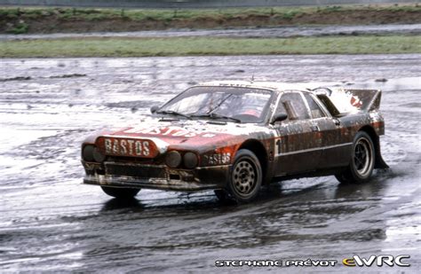 Snijers Patrick Colebunders Dany Lancia 037 Rally TAC Rally 1985