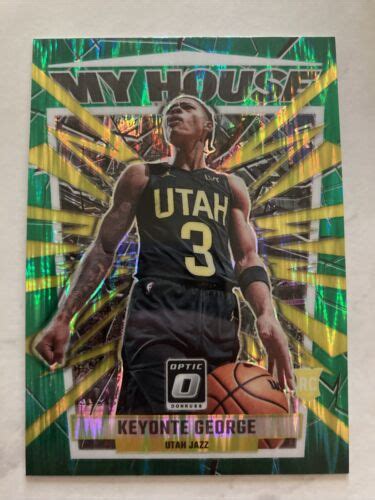 Panini Donruss Optic My House Green Shock Prizm Keyonte