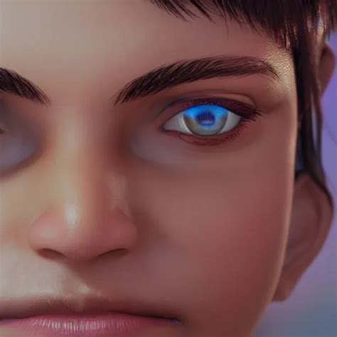 Indian Big Eye Hyper Realistic Photoreal Render Stable Diffusion