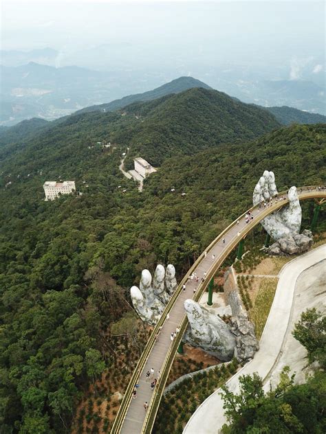 Vietnam S Golden Bridge At Ba Na Hills The Five Foot Traveler