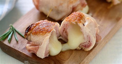 Involtini Di Petto Di Pollo Ripieni Con Prosciutto Ricetta Di