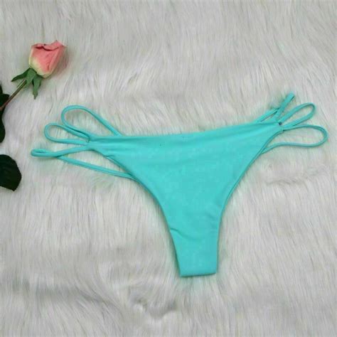 Women Bathing Bottom Sexy BeachCheeky Thong Swimwear Swimsuit Brazilian Bikini EBay