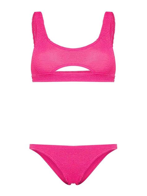 Bikinis Bond Eye Bound Fuchsia Bikini 059RRAPSBERRY Thebs