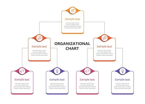 lorganigramme de lentreprise les elements de linfographie de la