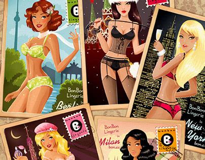BonBon Lingerie Posters On Behance