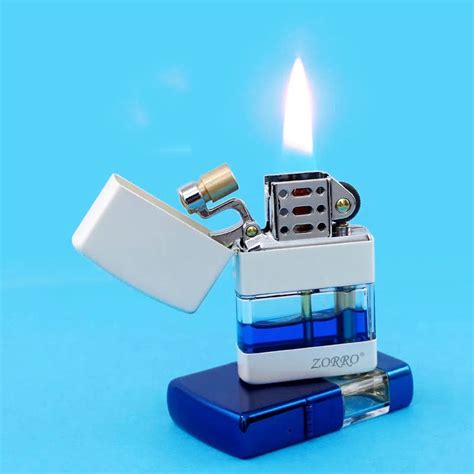 Transparent Oil Bunker Kerosene Lighter Sr49 Yeechop