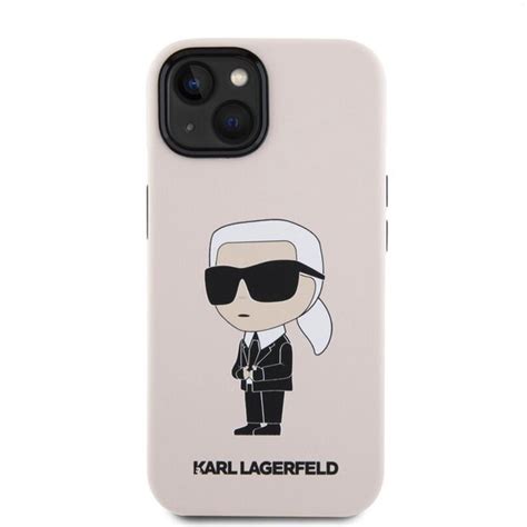 Zadn Kryt Karl Lagerfeld Liquid Silicone Ikonik Nft Pre Apple Iphone