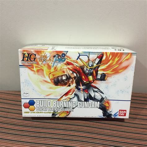 Hg Build Burning Gundam Plavsky Particle Clear Ver Hobbies