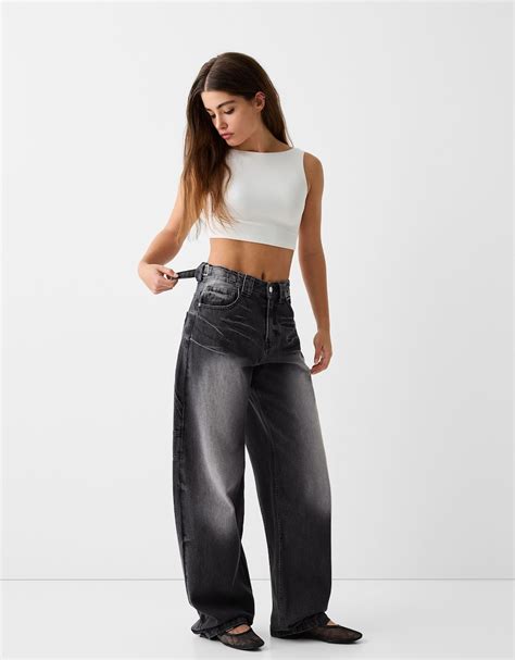 Baggy Carpenter Jeans Women Bershka