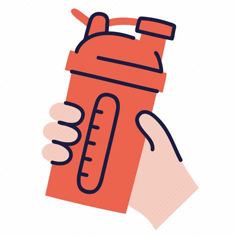 Nutrition Protein Cocktail Shaker Sports Training Whey Icon Download On Iconfinder